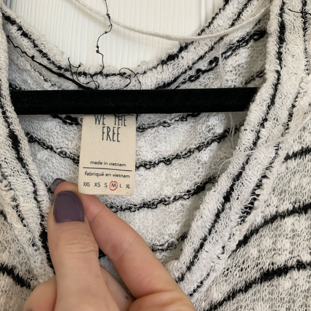 Free people stripped sweater - Picture 3 of 5